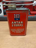 ancien bidon huile vide antar 2 temps moto 2t, Enlèvement ou Envoi, Utilisé, Autres types