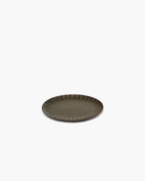 Serax Inku – Bord Ø18 cm Groen, Huis en Inrichting, Keuken | Servies, Nieuw, Bord(en), Ophalen