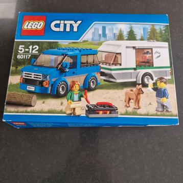 Lego City jeep met caravan - 60117 compleet beschikbaar voor biedingen