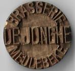 Oude stempel BRASSERIE DE JONGHE MEULEBEKE, Verzamelen, Ophalen of Verzenden