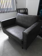 RODEO Fauteuil Zwart – Nieuwstaat – Luxe lederlook, Huis en Inrichting, Fauteuils, Ophalen, Nieuw, 100 tot 125 cm, Leer