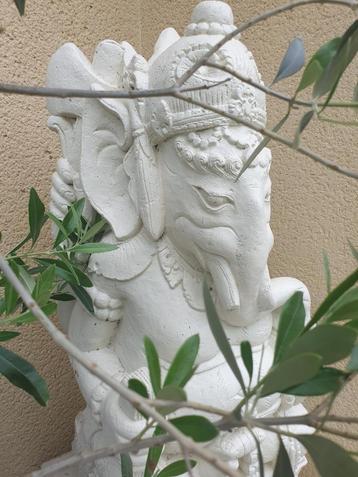 Ganesha in beton 2 delig 140 cm
