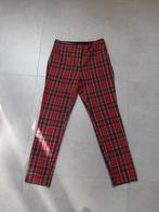 Zara : pantalon à carreaux, Zara, Taille 38/40 (M), Rouge, Enlèvement ou Envoi
