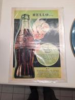 poster coca cola 1942, Ophalen, Rechthoekig Staand, Zo goed als nieuw, A1 t/m A3