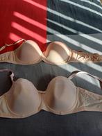 Lot de 2 soutiens gorge 85C, HUNKEMOLLER, Ophalen, Beige