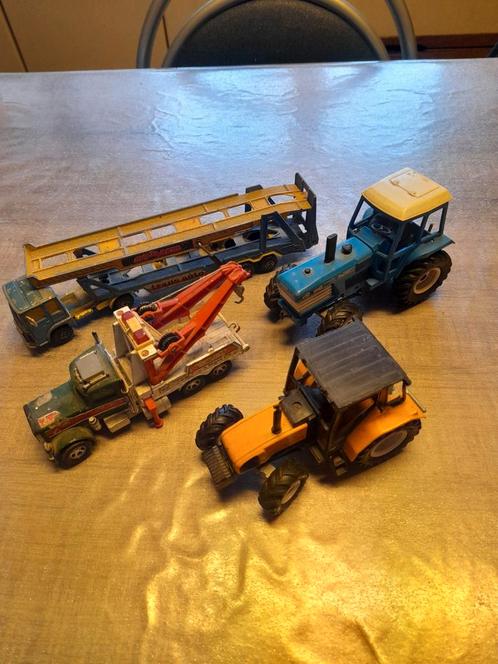 Speelgoed autootjes tractoren en takeldienst auto transport, Enfants & Bébés, Jouets | Véhicules en jouets, Utilisé, Enlèvement ou Envoi