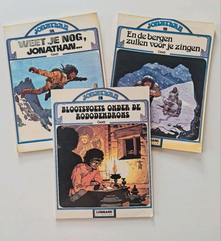 Strips Jonathan / Cosey ( 3 stuks ), Boeken, Stripverhalen, Zo goed als nieuw, Ophalen of Verzenden