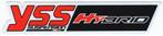 YSS Suspension Hybrid sticker #12, Motos, Accessoires | Autocollants, Envoi