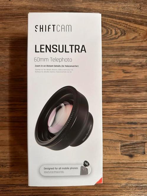 ShiftCam UltraLens 60mm, Telecommunicatie, Mobiele telefoons | Toebehoren en Onderdelen, Nieuw, Ophalen of Verzenden