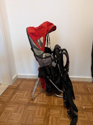 Salewa wandelrugzak draagzak + zonnedakje + regenbescherming, Kinderen en Baby's, Babydragers en Draagdoeken, Ophalen of Verzenden