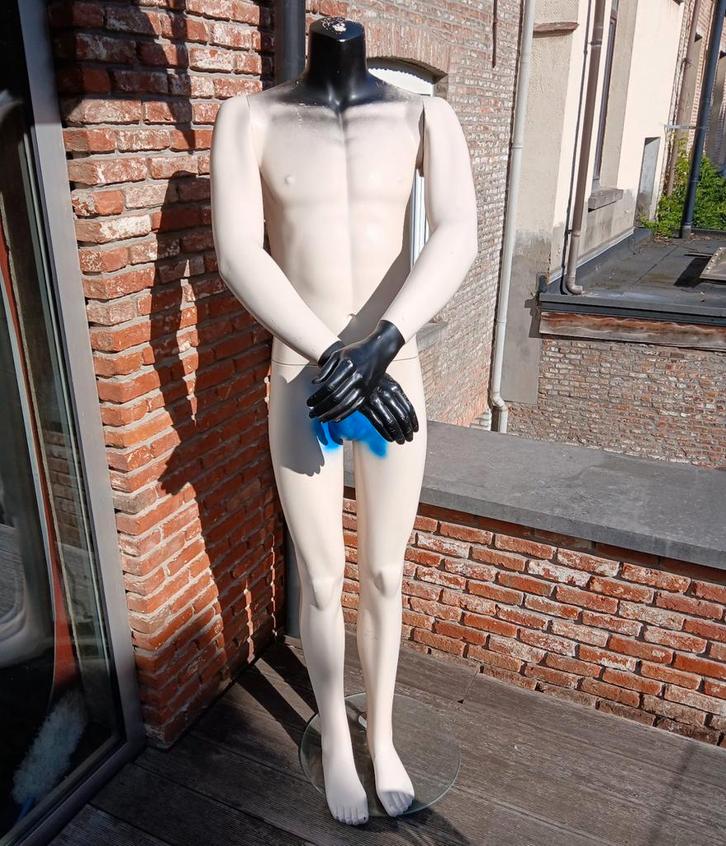 mannelijk mannequin, Hobby en Vrije tijd, Kostuums, Theaterbenodigdheden en LARP, Gebruikt, Ophalen