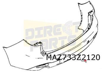 Mazda 6 wagon (9/12-) achterbumper (bij PDC) (te spuiten) Or beschikbaar voor biedingen
