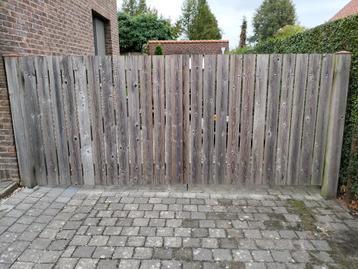 Grenen houten poort  beschikbaar voor biedingen