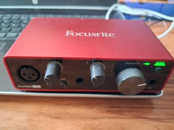 focusrite scarlett solo 3th beschikbaar voor biedingen