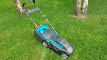 Elektrische grasmachine Gardena, Tuin en Terras, Grasmaaiers, Ophalen, Cirkelmaaier, Gebruikt, Elektrische grasmaaier