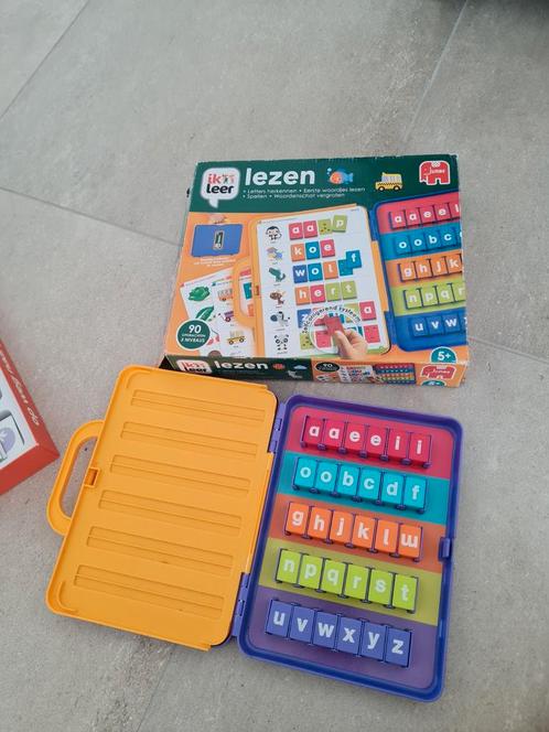 Twee spelletjes om te leren lezen en tellen, Kinderen en Baby's, Speelgoed | Educatief en Creatief, Ophalen
