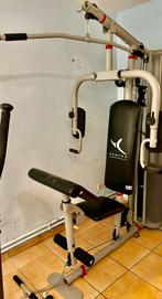 Machine de musculation avec plusieurs niveaux de poids, Sport en Fitness, Fitnessmaterialen, Zo goed als nieuw