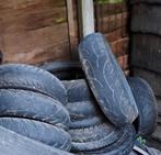 Buitenbanden 1 groot lot voor afdekken plastiek landbouw, Zakelijke goederen, Ophalen of Verzenden