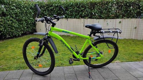 MTB Rockrider ST100 27,5" Maat L - Fluo Geel met accessoires, Fietsen en Brommers, Fietsen | Mountainbikes en ATB, Gebruikt, Heren
