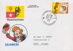 1988 - BELGIË - Jeugdfilatelie [Y&T 2302] + MAASMECHELEN, Postzegels en Munten, Met envelop, Verzenden, Gestempeld, 1e dag stempel