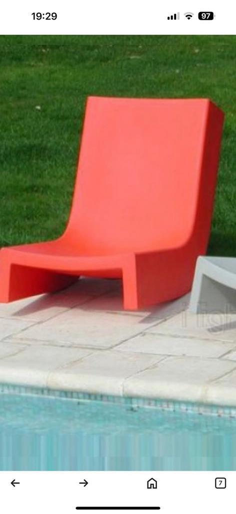 Fauteuils à bascule Twist de SLIDE, Tuin en Terras, Ligbedden, Gebruikt, Overige materialen, Verrijdbaar, Ophalen