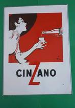 Affiche publicitaire Cinzano. 31 x 26 cm., Comme neuf, Enlèvement ou Envoi