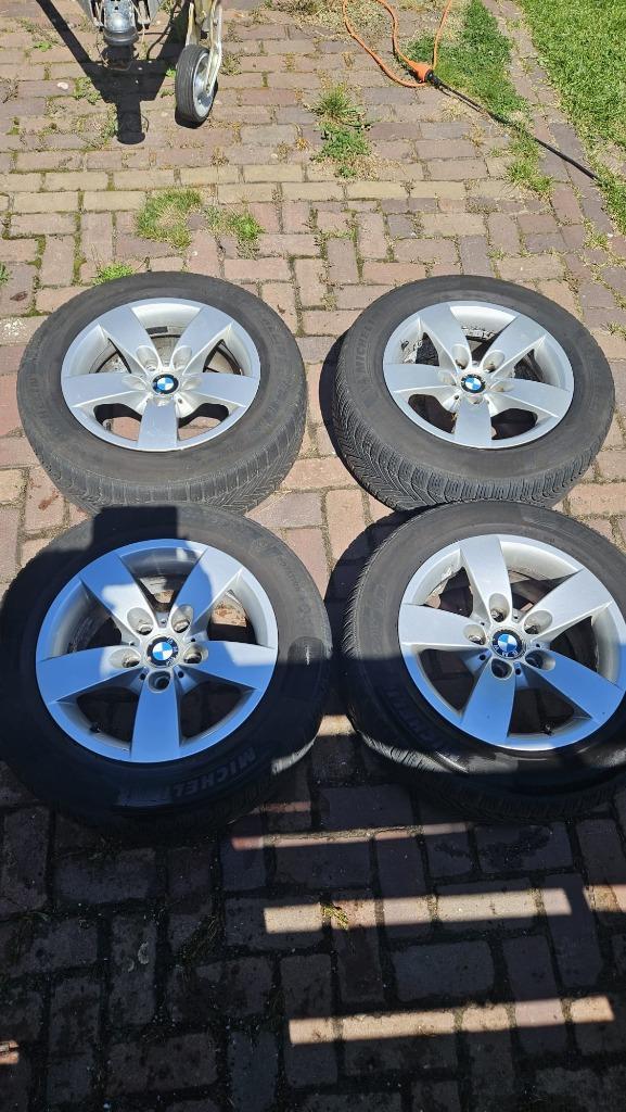 BMW E60 / E61 velgen 225/55/16, Auto-onderdelen, Banden en Velgen, Velg(en), Winterbanden, 16 inch, 225 mm, Personenwagen, Gebruikt