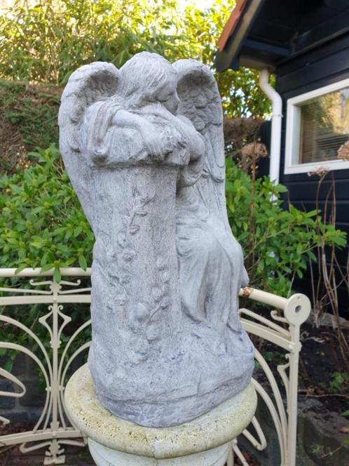 tuinbeeld van een engel, Antiquités & Art, Art | Sculptures & Bois, Enlèvement ou Envoi