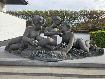 Bronzen exclusief tuinbeeld topper iov klant te koop TOP!!! beschikbaar voor biedingen