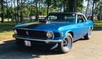 Ford Mustang Cabrio 1970 5.0L V8, Auto's, Te koop, Blauw, Particulier, Ford