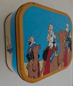 Jolie boite en métal "Tintin au pays de l'or noir"., Verzamelen, Ophalen