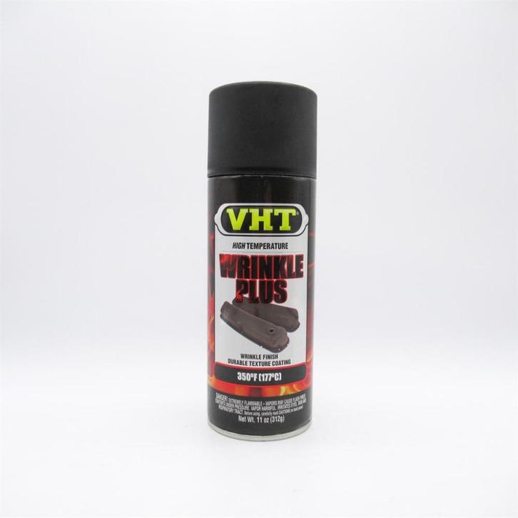 Krimplak zwart - "VHT Wrinkle finish black SP201, Doe-het-zelf en Bouw, Verf, Beits en Lak, Nieuw, Lak, Minder dan 5 liter, Zwart