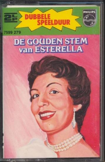 (mc255) La Esterella, De gouden stem van Esterella, cassette, Envoi, Utilisé