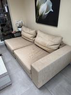 Flexform groundpiece zetel van 2 elementen met armleuningen, Huis en Inrichting, Ophalen, Gebruikt, 100 tot 125 cm, Tweepersoons