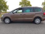 Volkswagen Sharan 1,4 TSI Benzine, 2011 - vol opties, Auto's, Monovolume, Zwart, Bruin, Handgeschakeld