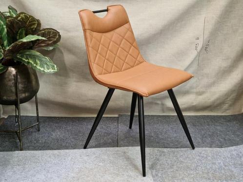 Stoelen NIEUW cognac PU leder 65euro per stuk, Huis en Inrichting, Stoelen, Nieuw, Vijf, Zes of meer stoelen, Ophalen of Verzenden