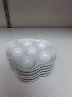 6 escargots bordjes porselein, Antiek en Kunst, Ophalen