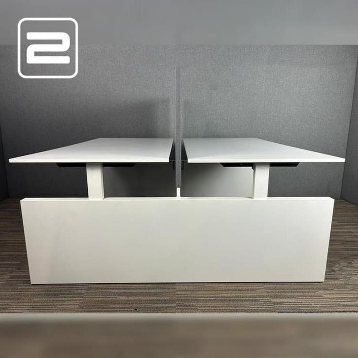 AHREND Four Duo Dubbele Workbench, Huis en Inrichting, Bureaus, Zo goed als nieuw, Bureau, Ophalen