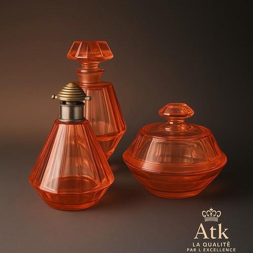 Bohemen art deco (Inwald), Antiek en Kunst, Antiek | Glaswerk en Kristal, Ophalen of Verzenden