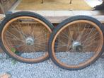 26" wielen met houten velg, Ophalen