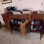buffet kast - dressoir- tafel met 6 stoelen, Avec tablette(s), Enlèvement, Utilisé, 50 à 100 cm