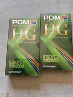 2 VHR videocasettes, Ophalen