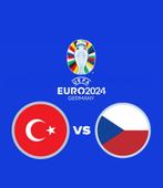 Billets pour l'EURO 2024 - Turquie - République tchèque, Trois personnes ou plus, Cartes en vrac, Juin