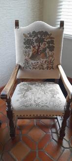 Stoel met hoge rug, Ophalen