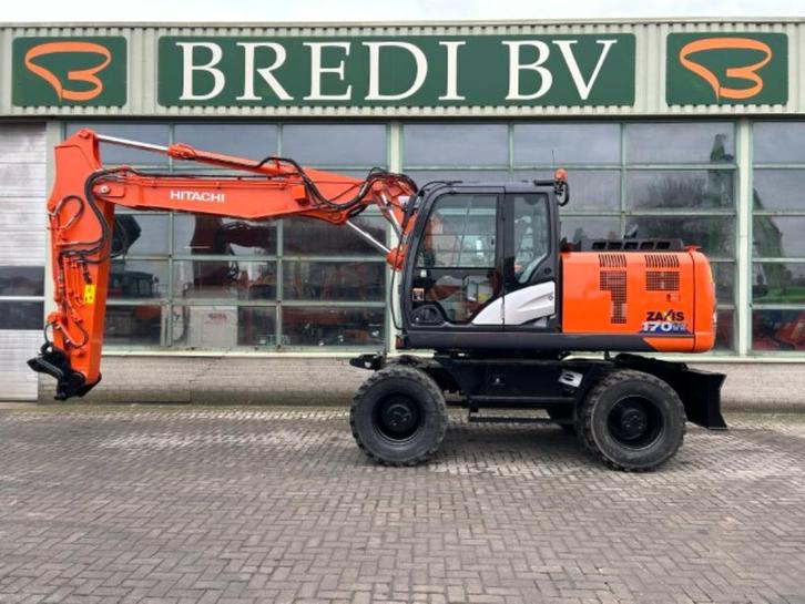 HITACHI ZAXIS 170W-6 Bandengraafmachine, Zakelijke goederen, Machines en Bouw | Kranen en Graafmachines, Graafmachine, Ophalen of Verzenden