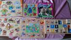 5 stuks educatieve houten puzzels 1 puzzelboekje als nieuw, Kinderen en Baby's, Speelgoed | Kinderpuzzels, 2 tot 4 jaar, 10 tot 50 stukjes