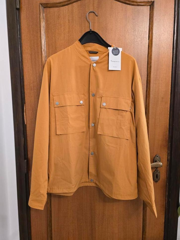 Nieuw! Knowledge cotton apparel dun jasje maat L, Kleding | Heren, Jassen | Zomer, Nieuw, Maat 52/54 (L), Ophalen of Verzenden