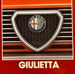Brochure de l'Alfa Romeo Giulietta 1977, Livres, Comme neuf, Alfa Romeo, Alfa Romeo Giulietta, Envoi