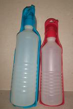 2 drinkflessen voor hond, Ophalen