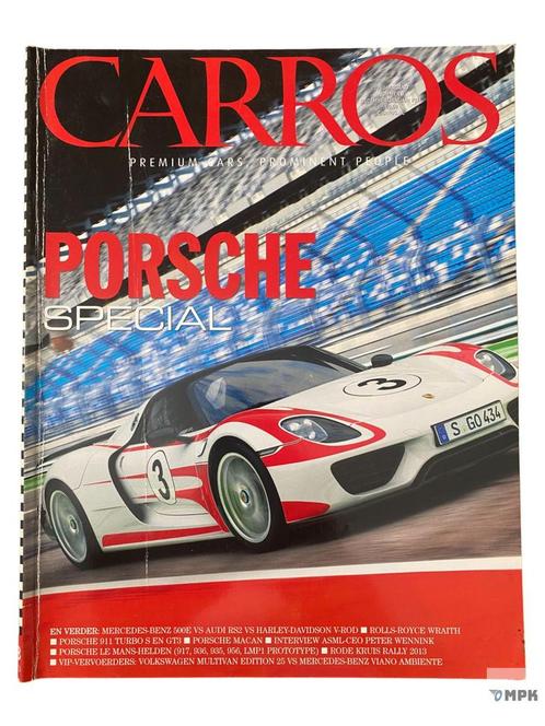 Carros Magazine December 2013 / Januari 2014 Porsche Special, Boeken, Auto's | Folders en Tijdschriften, Gelezen, Ophalen of Verzenden